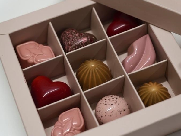 Luxe bonbons valentijn 9 st.