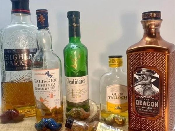 Whiskey proeverij bonbons