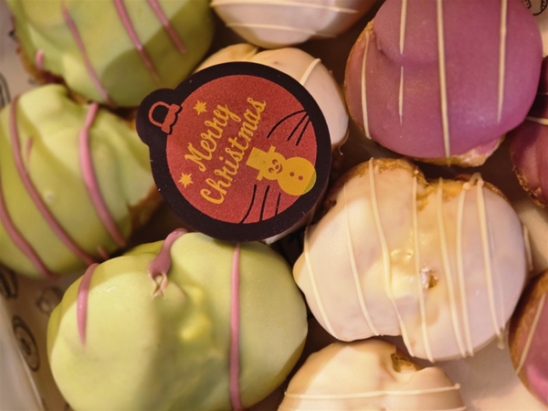 Slagroom kerstsoesjes ass. /12